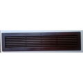 Vetracia mriežka AM 460x110 mm, hnedá, ABS plast, bez sieťky proti hmyzu, UV odolná