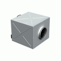 VENTS KSD 4E 250 Radiálny Ventilátor 1520m3/h s Pozinkovaným Oceľovým Plášťom a Asynchrónnym Motorom