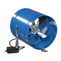 Potrubný ventilátor VENTS VKOM 250 - Priemer 262mm, Výkon 1070 m3/h, 230V, Oceľový plech s polymérovou vrstvou