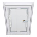 Plastové revízne dvierka ADV 225x375 mm s krycou plochou 250x400 mm, vyberateľné z rámu