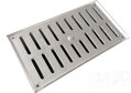 Vetracia mriežka uzatvárateľná z hliníkového plechu 500x140mm, biela (RAL 9010) – bez sieťky