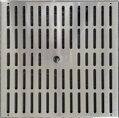 Nerezová Uzatvárateľná Vetracia Mriežka 600x600mm, Brúsená AISI 304, Typ 1.4301