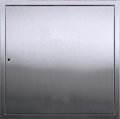 Revízne dvierka 500x800 mm z nerezového plechu, brúsené AISI 304, uzatváranie na univerzálny štvorhran