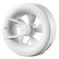 Blauberg O2 Supreme Inteligentný Ventilátor s Pohybovým a Vlhkostným Senzorom, Ovládanie Smartfónom, 100mm a 125mm, Axiálne Obežné Koleso, DC Motor, Biela