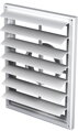 MV160VJD Nastaviteľná Gravitačná Ventilačná Mriežka 100-150mm z Kvalitného Plastu