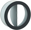 OKA-B 125mm Oceľová Spätná Klapka s Tesniacim Pásom a Pružinou, Prevádzková Teplota do +50°C