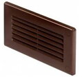 Mriežka na ploché potrubie 60x204mm Hnedá - ABS, Krycia plocha 234x90mm