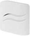 Predný panel Awenta S-LINE HSF PSB100 biely plast pre ventilátory AWENTA KWS s vlnitým dizajnom