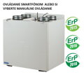 Rekuperačná jednotka VENTS VUT 550 VB EC s ovládacím panelom A21 WIFI, vertikálne prevedenie, prietok vzduchu 690 m3/h