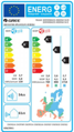 GREE FAIRY 2 Nástenná Klimatizácia 3,5kW/3,7kW s G10 Invertorovou Technológiou a Cold Plasma