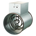Elektrický potrubný ohrievač VENTS NK-125-2,4KW, 1-fázový 230V, Ø125mm