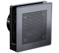 Vortice ME 100/4" LL Punto Evo PREMIUM Čierny Axiálny Ventilátor s IP45, 100 mm Priemerom a 2 Rýchlosťami
