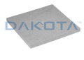 Dakota 400x400 mm Plastový poklop k revíznej šachte z polypropylénu, šedá farba, záťaž A15