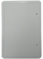 Biele Plastové Revízne Dvierka SI4060B - Pevné, Talianska Výroba, Rozmery 420x620mm