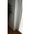 Hliníková Ochranná Rohová Lišta Biela - 1,5m Výška, 45mm Šírka, 0,8mm Hrúbka