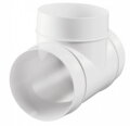 Plastová T-Rozbočka Ø 100mm pre Ventilačné Systémy - Kód 131