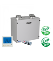 Rekuperačná jednotka VENTS VUT 300-2 E2V EC s dvojitým elektrickým ohrevom, prietok 300m³/h, motory EC, filtre G4/F7
