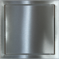 Nerezové Revízne Dvierka 500x600 mm Matná Povrchová Úprava - Brúsený Nerez 1.4301 AISI 304, Hrúbka 0,8 mm
