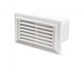 Plastová ventilačná mriežka pre potrubia 55x110mm a 60x120mm - Krycia plocha 88x137mm