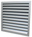 BLR-A60 Hliníková Vetracia Mriežka 600x600mm s Drátenou Sieťkou proti Hmyzu