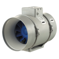 Poloradiálny potrubný ventilátor Blauberg Turbo 200 - Priemer 200mm, Dvojrýchlostný, Výkon 805-1080 m3/h, Napätie 230V