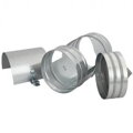 Darco Okrúhly Kovový Filter pre Krbové Ventilátory s Priemerom 125mm, Odolnosť do 300°C