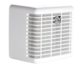 Radiálny Ventilátor Vortice VORT PRESS 110LL - Ø100mm, Dvojrýchlostný 55-110 m3/h, Spätná Klapka, Gulôčkové Ložisko, Kovový Filter