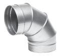 Kolená 90° z pozinkovaného plechu pre potrubie Ø180 mm - Priemer 179 mm