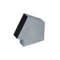 Kanálové koleno pozinkované 150x50 mm, 30° uhol - Rozvody vzduchu ku krbu