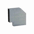 Hranaté koleno na vzduchotechniku 150x50mm - 90° uhol, pozinkovaný plech