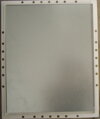 MD 330x470 Revízne dvierka pod obklad - Magnetické, Oceľový plech, Pozinkovaný, PVC rámček