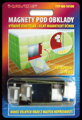 MO10100 Magnetky pod obklady - Feritové anizotropné magnety, 4 ks, pre menšie revízne otvory do 900 cm²