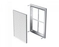 Plastová Vetracia Mriežka MV160S s UV Ochranou a Sieťkou proti Hmyzu - Rozmery 221x299mm