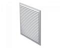 Plastová Vetracia Mriežka MV250-1S s UV Odolným ABS Materiálom a Sieťkou proti Hmyzu, 230x230mm