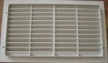 Plastová Vetracia Mriežka PA3823B 380x230mm bez Sieťky proti Hmyzu - ABS Plast, Biela