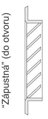 Plastová Biela Vetracia Mriežka PAR3823B so Sieťkou - ABS Materiál, Rozmery 380x230mm