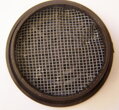 Plastová vetracia mriežka MV51/2BVS hnedá s integrovanou sieťkou proti hmyzu, 47mm x 59mm, 2 kusy v balení