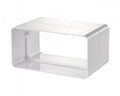 Spojka pre hranaté plastové potrubie 60x204mm s poistným krúžkom – Kód 818