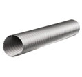 Thermovent Ø130/1m Flexibilné Nerezové Potrubie pre Vzduchotechniku s Tepelnou Odolnosťou do 700°C