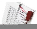 Ventilátor 100MAV-automatická žaluzia-ťahový spínač lankový