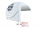 Kúpeľňový ventilátor VENTS 125D s ovládaním svetelným vypínačom, 125mm, 180m3/h, IP34