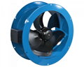 Priemyselný potrubný axiálny ventilátor VENTS VKF 4E s prírubou, priemer 645mm, výkon 11900m3/h, 230V