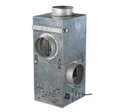 VENTS KAM125KFK Krbový Ventilátor s Prietokom 400m3/h, Priemer Pripojenia 125mm, Teplotný Rozsah 0°С až +150°С