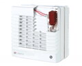 VENTS MAO1TH 150 Ventilátor do Okna s Časovým Dobehom a Vlhkostným Senzorom, 295m3/h, UV Odolný ABS Plast