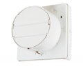 VENTS VVR 180 Reverzný Ventilátor s Výkonom Výtlaku 212m3/h a Nasávania 176m3/h, IPX4, ABS Plast
