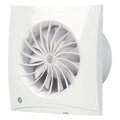 Tichý Ventilátor Blauberg SILEO 125 mm s Membránovou Spätnou Klapkou, IP45, 17W, 187 m³/h