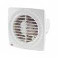 Kúpeľňový ventilátor VENTS 150 DTH s časovým dobehom a vlhkostným senzorom, výkon 292 m3/h, priemer 150mm