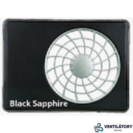 Náhradný panel pre inteligentný ventilátor iFAN BLACK SAPPHIRE - Čierny, Kompatibilita so sériou iFAN, Moderný dizajn