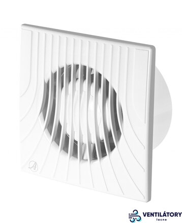 Kúpeľňový ventilátor AWENTA WA100 T s priemerom 100mm a výkonom 90m3/h - Časový dobeh