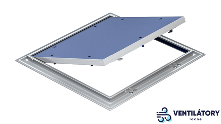Akustické Revízne Dvierka RDSa 300x300 - 12,5mm SDK, Protihlukové 31 dB, Hliníkový Rám